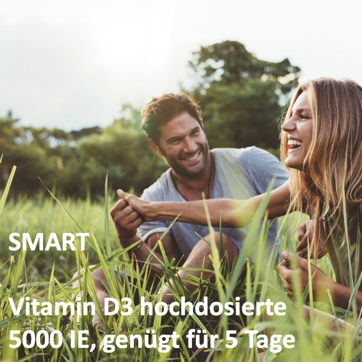 Vitamin D3+K2 mit Calcium VEGAN