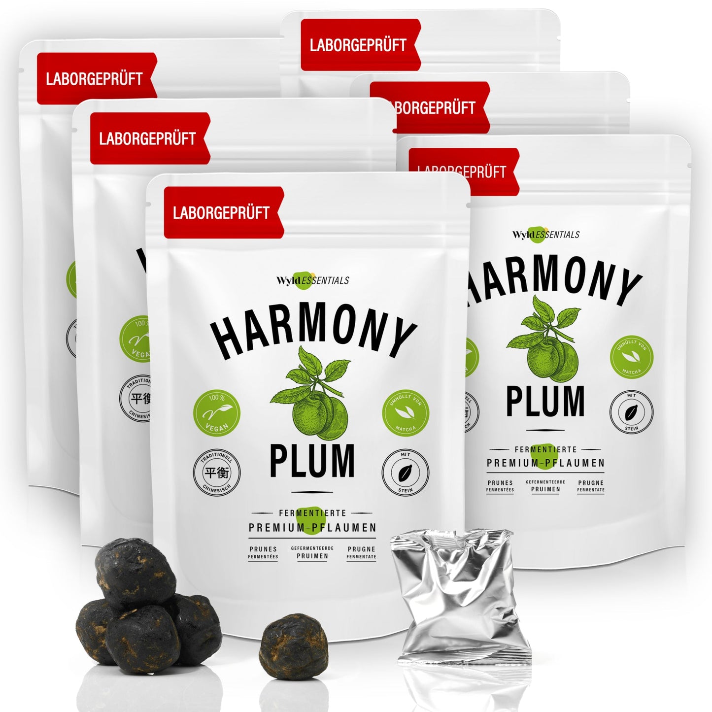 54 fermentierte Pflaumen Harmonyplum