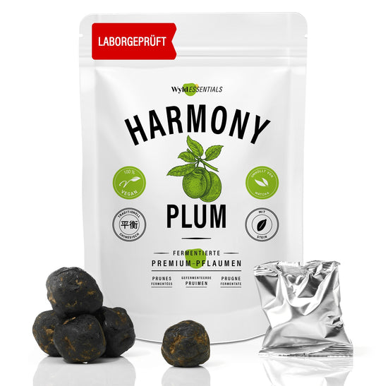 9 fermentierte Pflaumen Harmonyplum