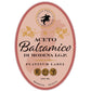 Aceto Balsamico di Modena "Il Nobile Nero". Gereift in Eichen-, Kirsch-, Kastanien-, Eschen- und Akazienfässern. In der traditionellen 250 ml Tortuga Flasche. Hohe Dichte (1,34) – Vegan - IGP