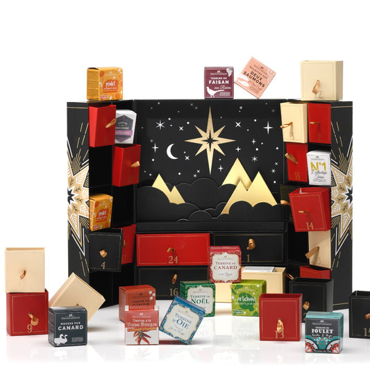 Luxus-Adventskalender 2024 Delikatessen "Sternenhimmel"
