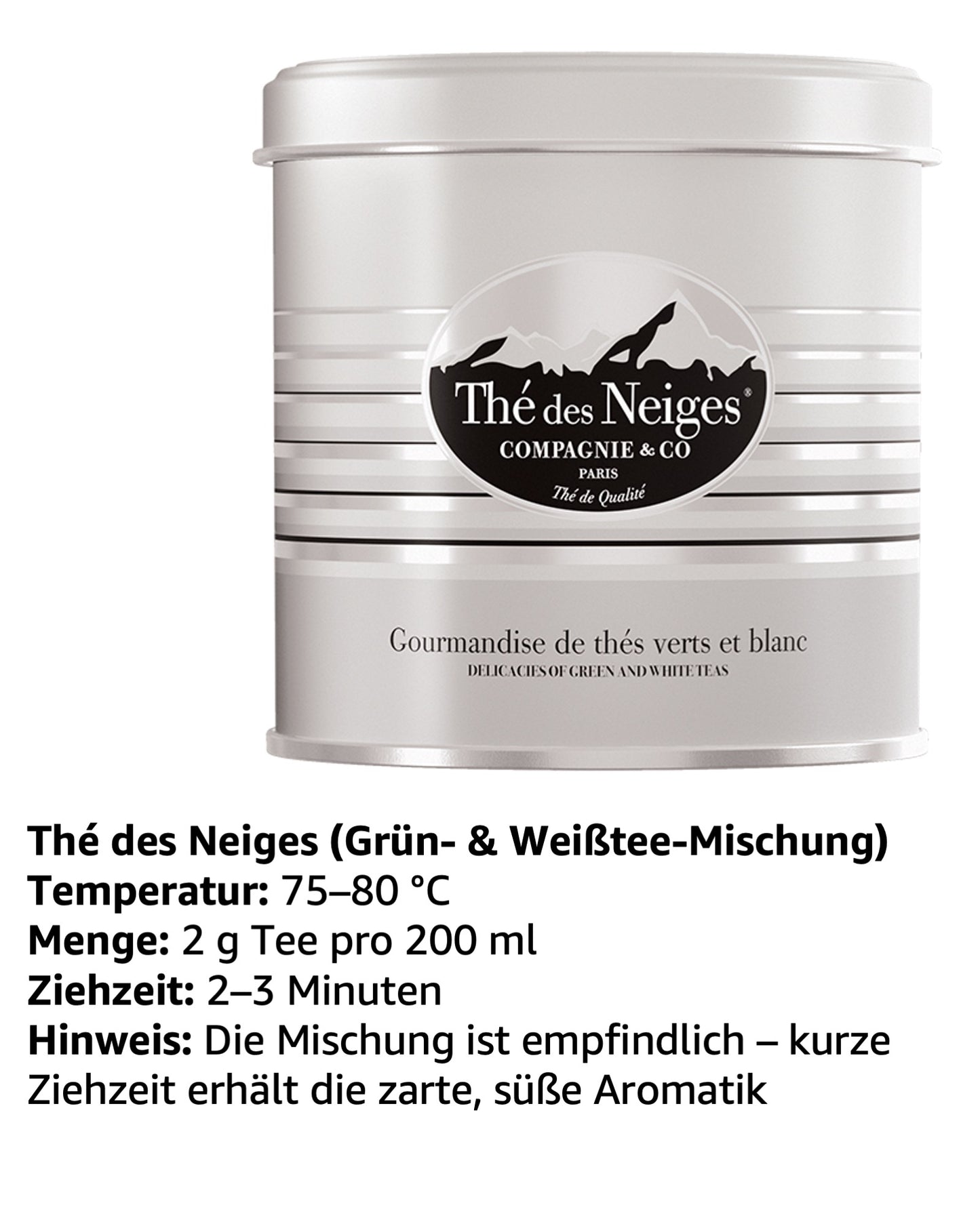 Tee-Geschenkset mit Weihnachtsteee, Thé des Neiges, Étoile d’Orient