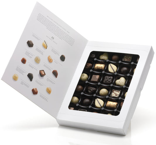 Book of Chocolate. 30 Pralinen - Meisterwerke Belgischer Pralineur-Kunst.